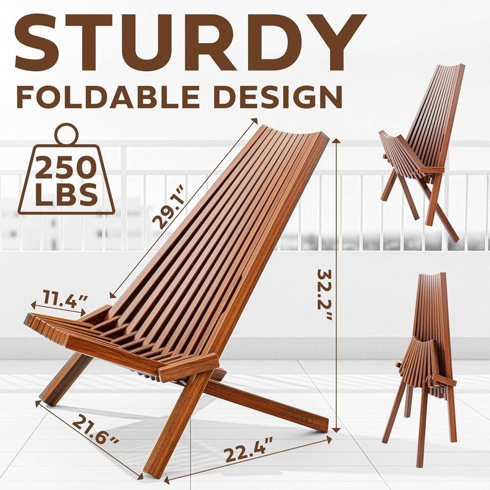 Набор из 2 складных деревянных – обзор и цена Outdoor Furniture Diy