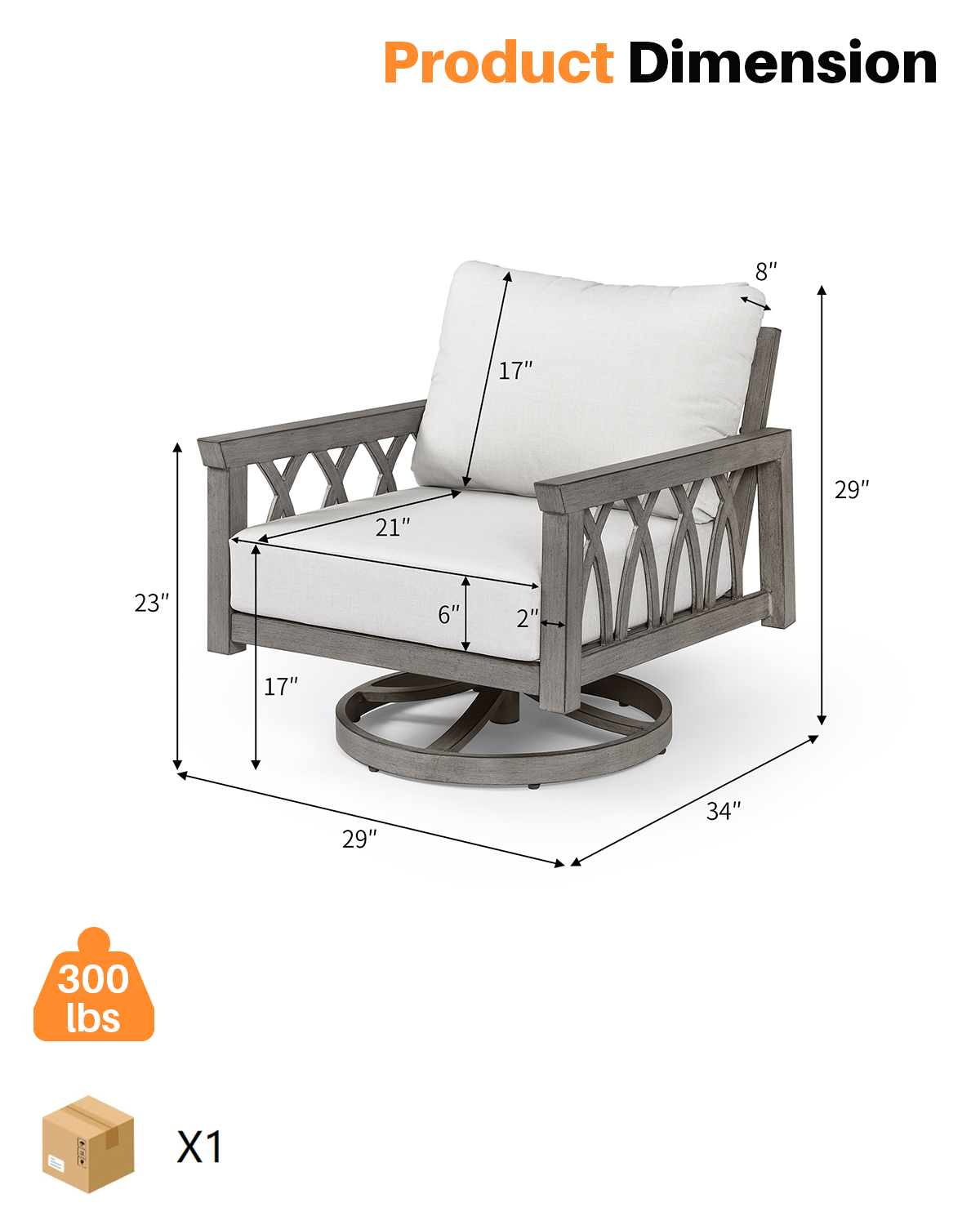 Кресло SeeHill с поворотным ме – обзор и цена Outdoor Furniture Metal Chairs