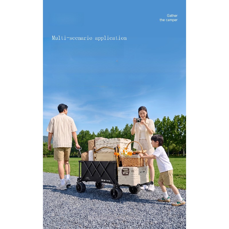 Складная тележка для кемпинга, – обзор и цена Outdoor Furniture Metal