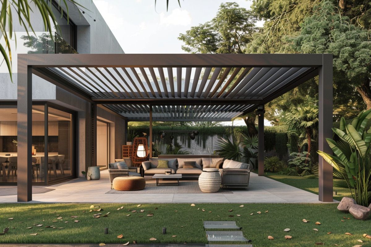 Павильон-пергола из алюминиево – обзор и цена Outdoor Furniture Metal